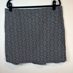 RipSkirt Hawaii Womens Wrap Skirt Black Pearl Batik Length 2 Swim Cover Up Sz XL